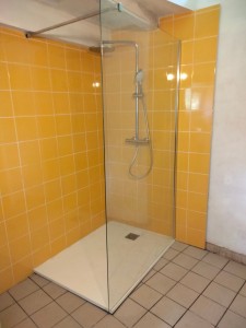 Photo de galerie - Création d'une douche chez un client 