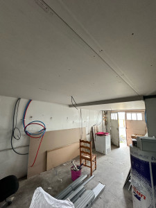 Photo de galerie - Création d’un faux plafond avec plusieurs hauteurs 