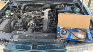 Photo de galerie - Remplacement de kit distribution sur moteur turbo ct de chez PSA