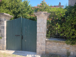 Photo de galerie - Réparation d une pilace en pierre 