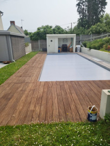 Photo de galerie - Lasure piscine 