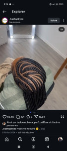 Photo de galerie - Nattes africaine 