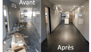 Photo de galerie - Nettoyage après travaux 
