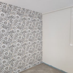 Photo de galerie - Pose de papier peint 