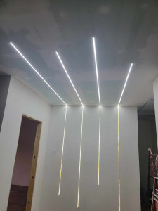Photo de galerie - Installation led de profil 