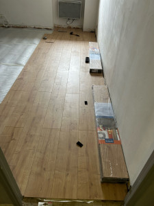 Photo de galerie - Pose de parquet - Revêtement de sol