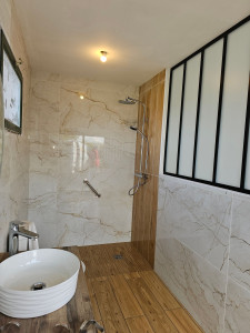 Photo de galerie - Pose de carrelage et placo 


