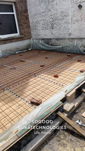 Photo de galerie - Dalle béton extension 