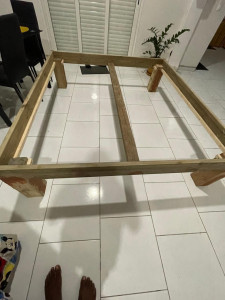 Photo de galerie - Fabrication d'un lit 
