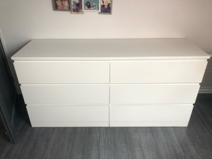 Photo de galerie - Commode 6 tiroirs IKEA