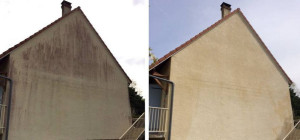 Photo de galerie - Nettoyage façade 