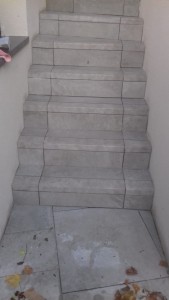 Photo de galerie - Pose de carrelage escalier après 