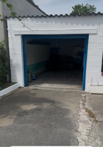Photo de galerie - Peinture garage, porte de garage et muret 