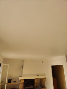 Photo de galerie - Mise en peinture en blanc mat velours