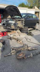 Photo de galerie - Changement berceaux complet, plus consommable rapide sur Audi S3 8L
