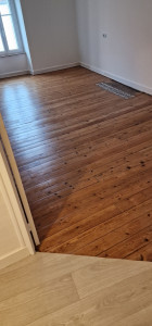 Photo de galerie - Pose de parquet - Revêtement de sol