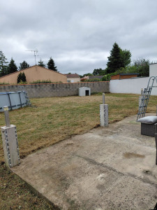 Photo de galerie - Fin de chantier après debroussallage des ronce et de l'herbe. 