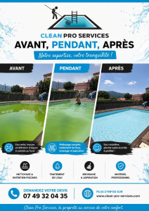 Photo de galerie - Nettoyage piscine