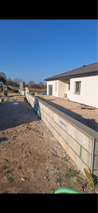 Photo de galerie - Réalisation muret 