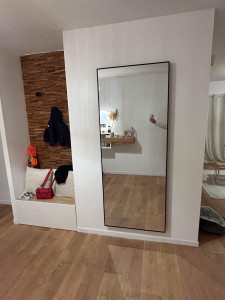 Photo de galerie - Pose de miroir 1,90cm /80cm