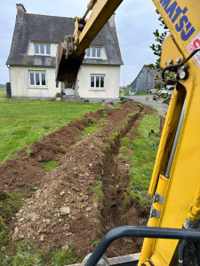 Photo de galerie - Renouvèlement d’un branchement d’eau 