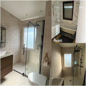 Photo de galerie - Rénovation complète d’une salle de bain