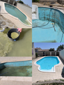 Photo de galerie - Entretien piscine