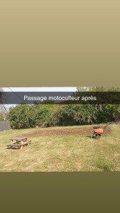 Photo de galerie - Passage motoculteur