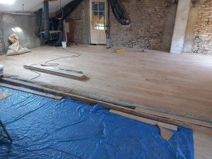 Photo de galerie - Pose de parquet tout type 