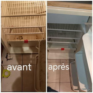 Photo de galerie - Nettoyage d'un frigo 