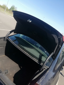 Photo de galerie - Remplacement serrure de coffre sur audi A4