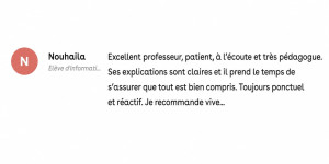 Photo de galerie - Avis sur cours info