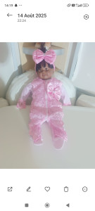 Photo de galerie - Pyjama bébé réalisé par moi