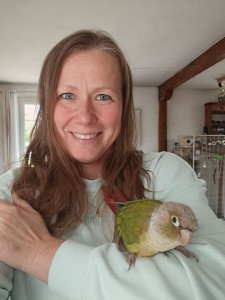 Photo de galerie - A la demande de la propriétaire sortie tous les jours pour pioupiou 
Je garde aussi les oiseaux avec plaisir 