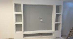 Photo de galerie - Meuble tv placo