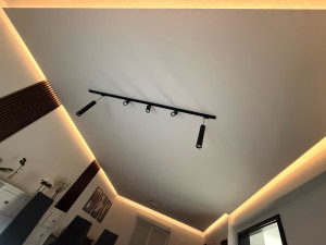 Photo de galerie -     Réalisation complète d’un plafond suspendu 
