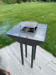 Photo de galerie - Fabrication brasero 