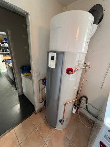 Photo de galerie - Installation ballon thermodynamique 