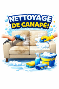 Photo de galerie - Nettoyage de canapé 