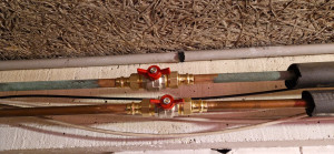 Photo de galerie - Après / Raccordement radiateur