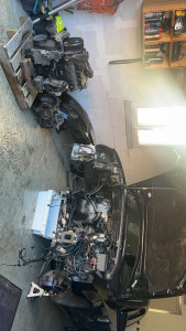 Photo de galerie - Changement de moteur 