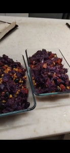 Photo de galerie - Une salade au betterave 