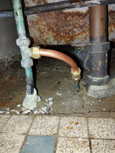 Photo de galerie - Réfection canalisation dû à une fuite.
