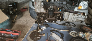 Photo de galerie - Remplacement joint de culasse, embrayage, distribution