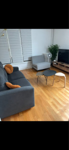 Photo de galerie - Nettoyage et rangement d’un salon pour un particulier 