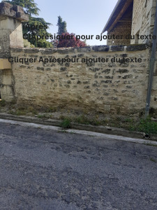 Photo de galerie - Refection d un mur en partie écroulé