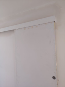 Photo de galerie - Reprise d'une porte coulissante 