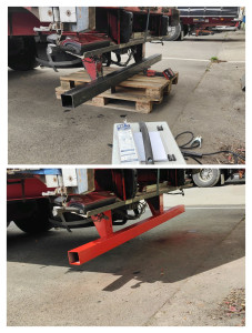 Photo de galerie - Remplacement BAE de remorque poids lourd 