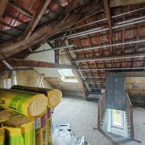 Photo de galerie - Isolation des combles