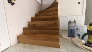 Photo de galerie - Escalier en parquet